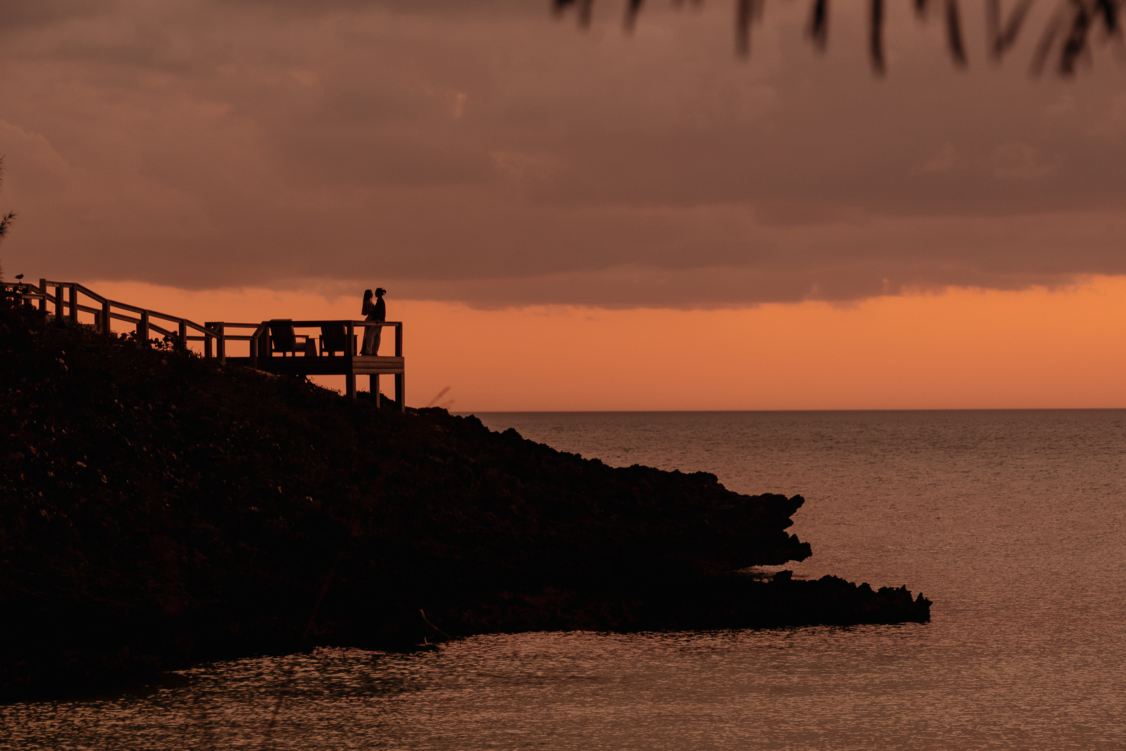 Mason and Bianca at golden hour
